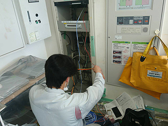 業務放送設備更新工事