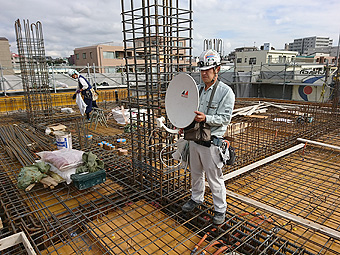 アンテナ設置工事